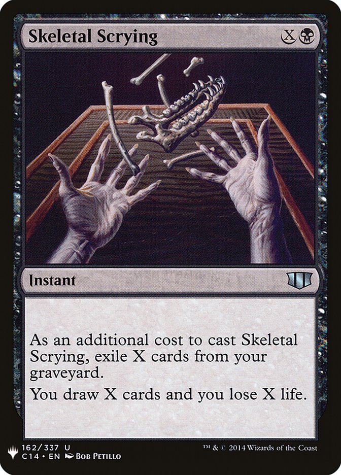 Skeletal Scrying [Mystery Booster] | Galaxy Games LLC