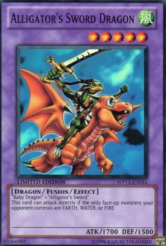 Alligator's Sword Dragon [WP11-EN015] Super Rare | Galaxy Games LLC