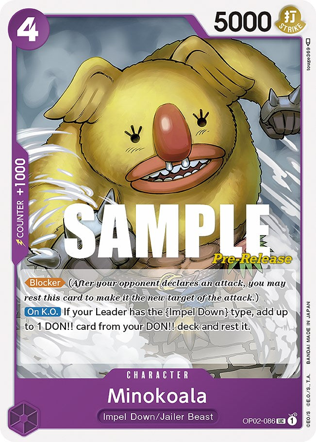 Minokoala [Paramount War Pre-Release Cards] | Galaxy Games LLC