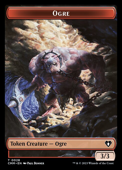 Servo // Ogre Double-Sided Token [Commander Masters Tokens] | Galaxy Games LLC