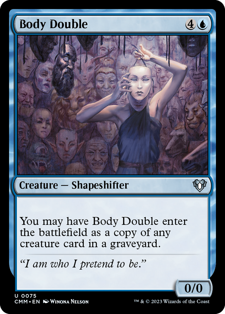 Body Double [Commander Masters] | Galaxy Games LLC