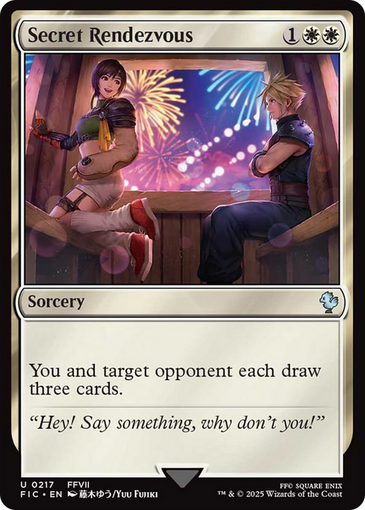 Secret Rendezvous (0217) [FINAL FANTASY Commander] | Galaxy Games LLC