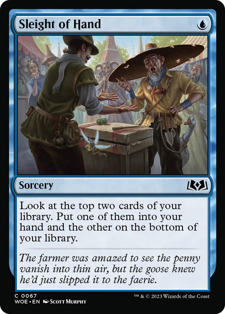 Sleight of Hand [Wilds of Eldraine] | Galaxy Games LLC