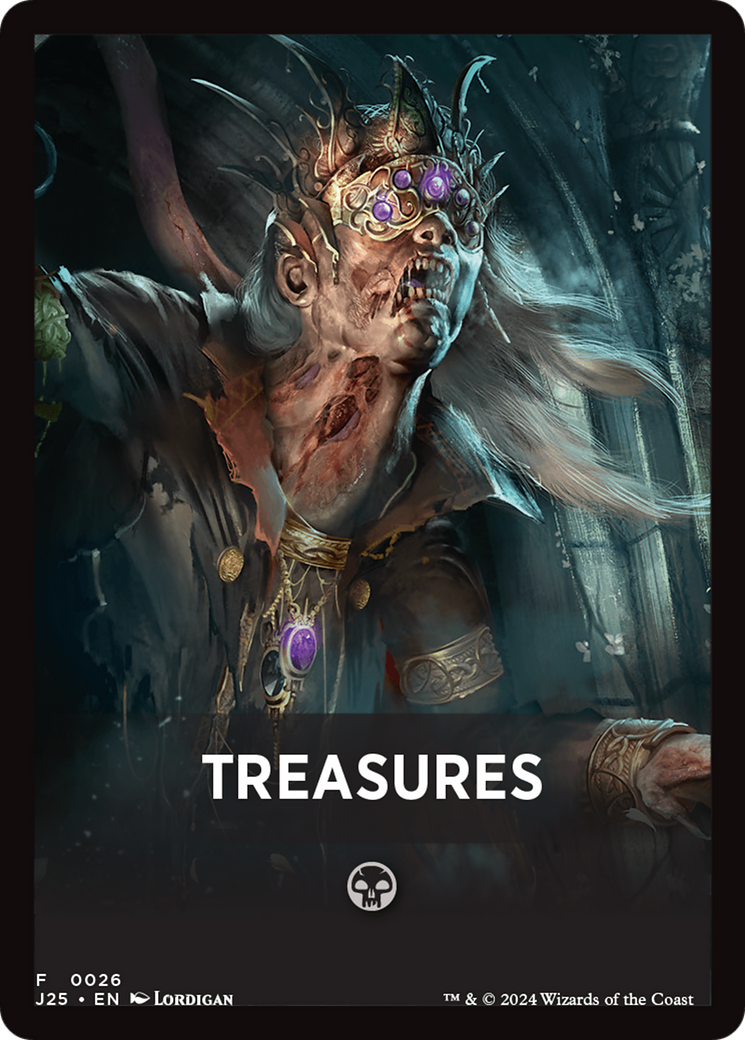 Treasures Theme Card [Foundations Jumpstart Front Cards] | Galaxy Games LLC