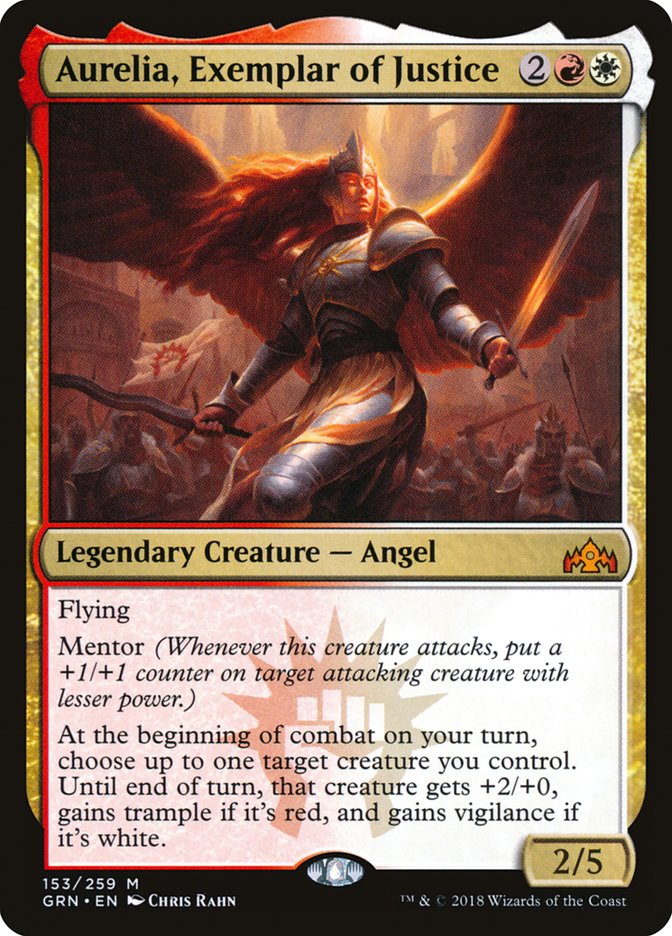 Aurelia, Exemplar of Justice [Guilds of Ravnica] | Galaxy Games LLC