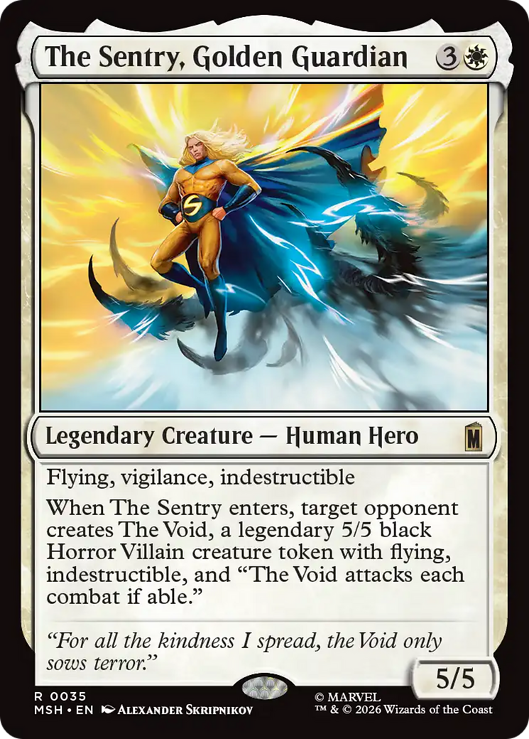 The Sentry, Golden Guardian [Marvel Super Heroes] | Galaxy Games LLC