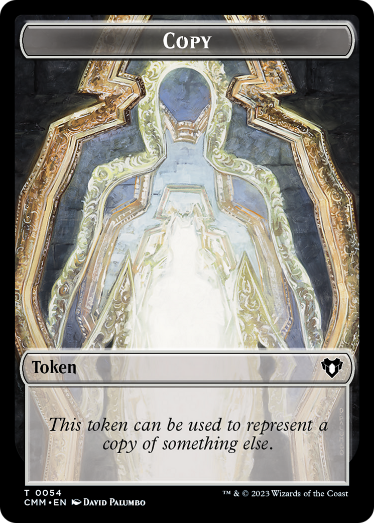 Copy (54) // Angel Double-Sided Token [Commander Masters Tokens] | Galaxy Games LLC