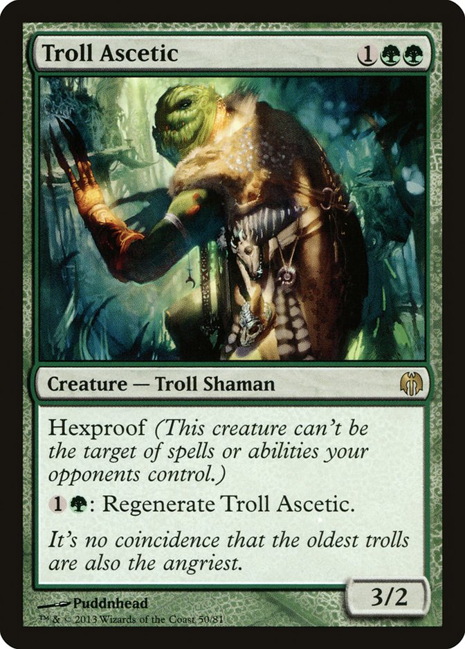 Troll Ascetic [Duel Decks: Heroes vs. Monsters] | Galaxy Games LLC