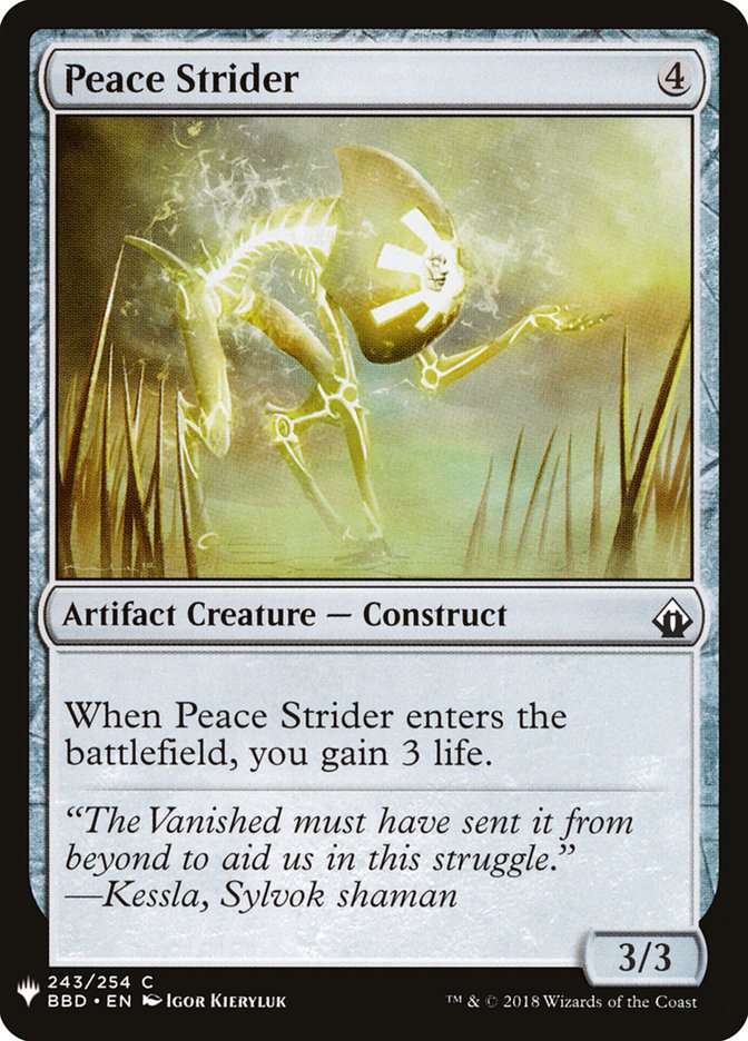 Peace Strider [Mystery Booster] | Galaxy Games LLC