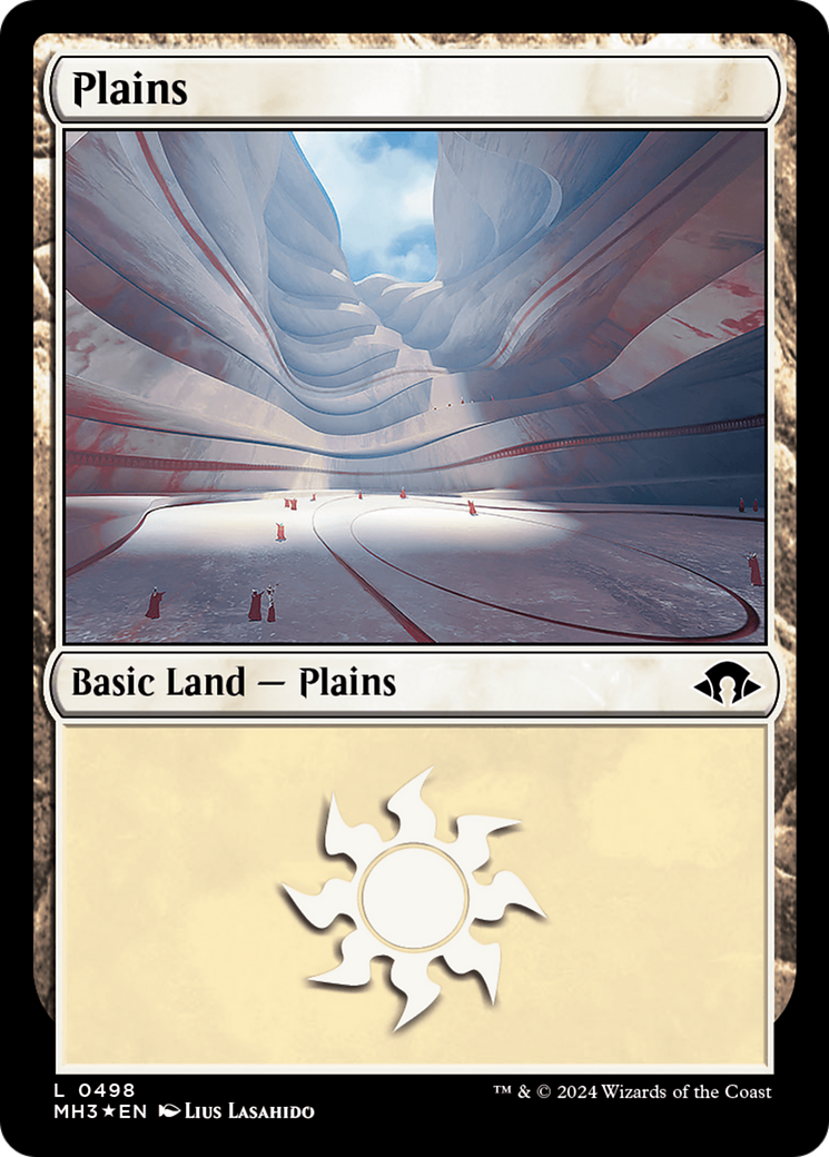 Plains (0498) (Ripple Foil) [Modern Horizons 3] | Galaxy Games LLC