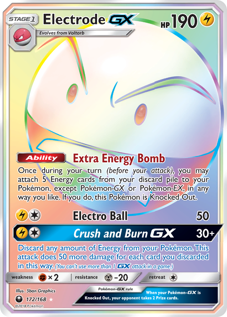 Electrode GX (172/168) [Sun & Moon: Celestial Storm] | Galaxy Games LLC