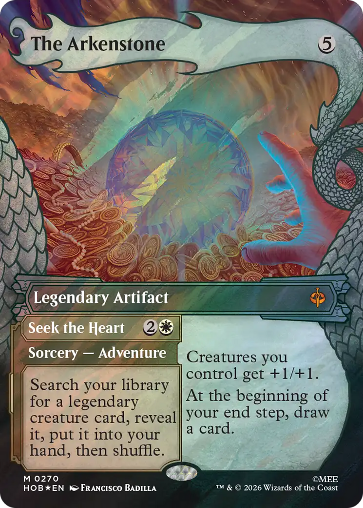 The Arkenstone (Showcase) (Surge Foil) [The Hobbit] | Galaxy Games LLC