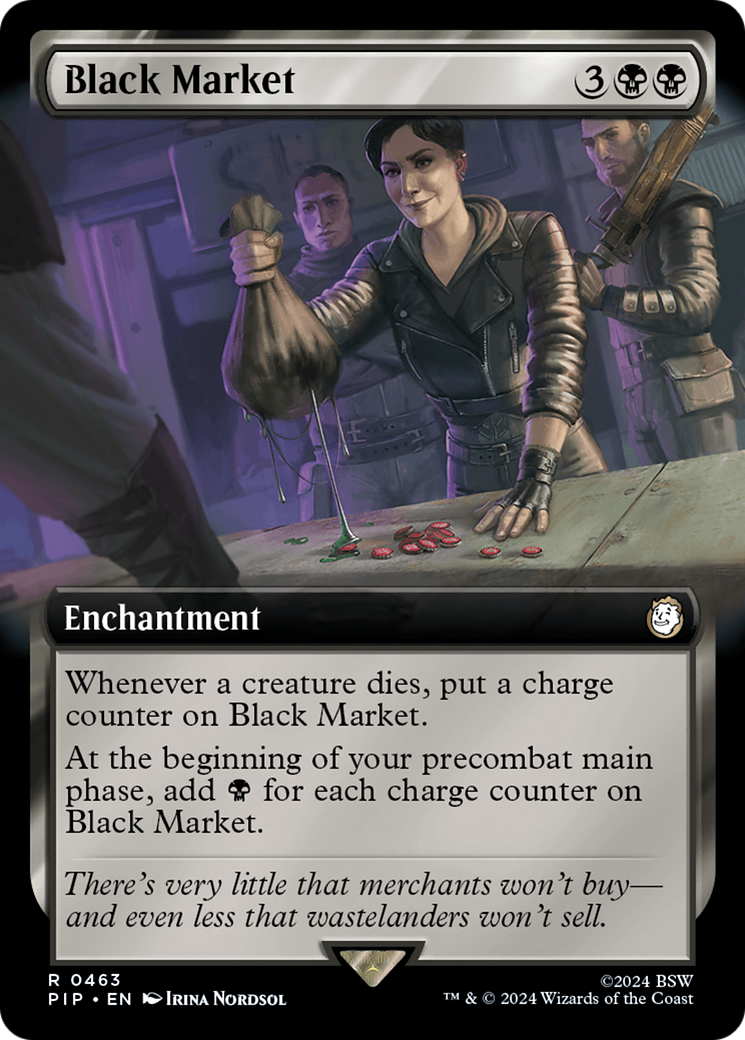 Black Market (Extended Art) [Fallout] | Galaxy Games LLC