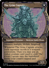 Throne of the Grim Captain // The Grim Captain (Showcase) [The Lost Caverns of Ixalan] | Galaxy Games LLC