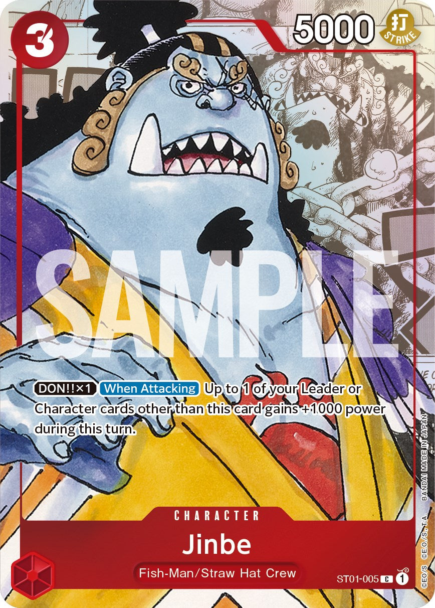 Jinbe (Alternate Art) [One Piece Promotion Cards] | Galaxy Games LLC