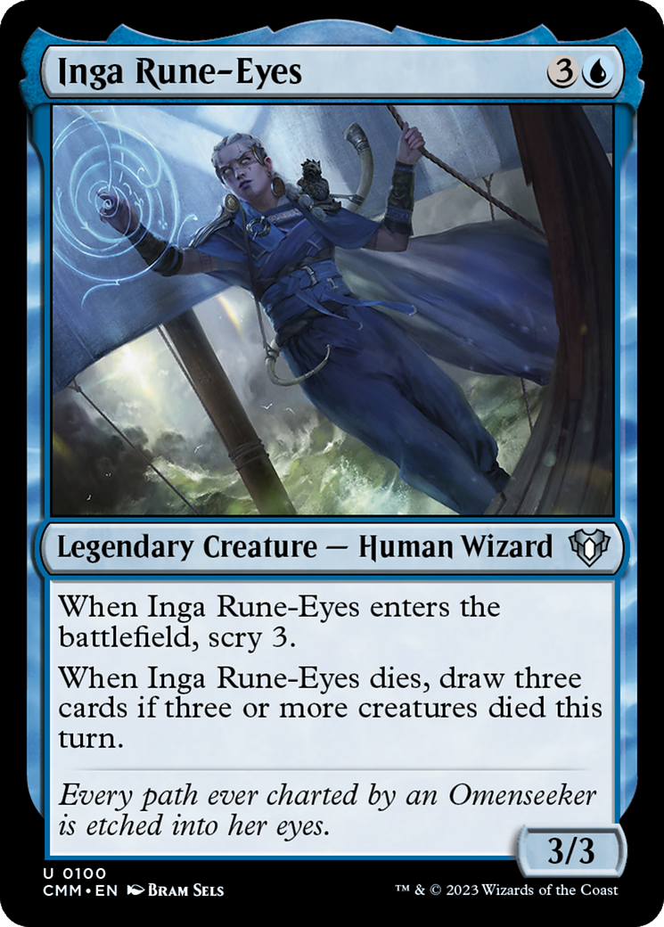 Inga Rune-Eyes [Commander Masters] | Galaxy Games LLC