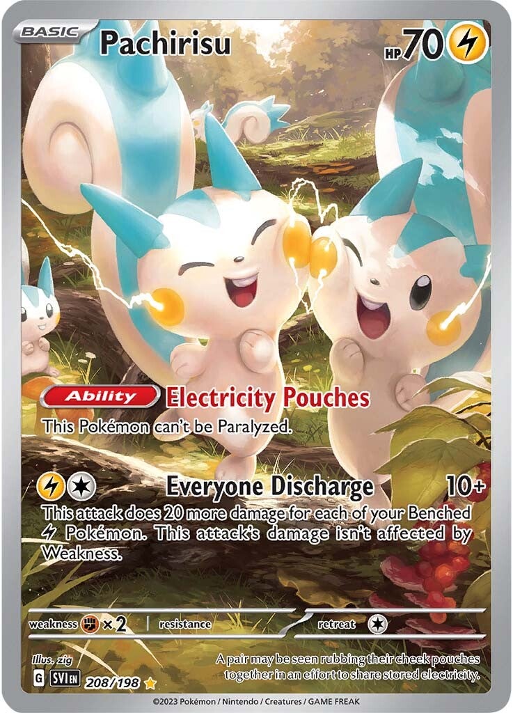 Pachirisu (208/198) [Scarlet & Violet: Base Set] | Galaxy Games LLC