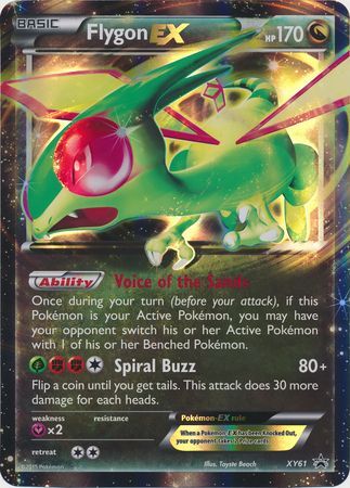 Flygon EX (XY61) (Jumbo Card) [XY: Black Star Promos] | Galaxy Games LLC