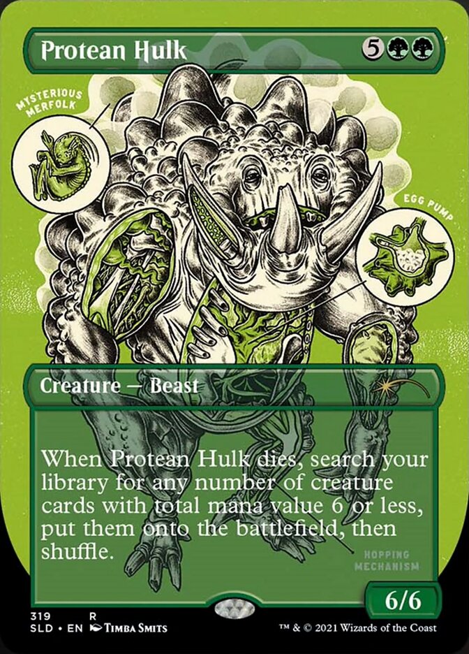 Protean Hulk (Borderless) [Secret Lair Drop Series] | Galaxy Games LLC