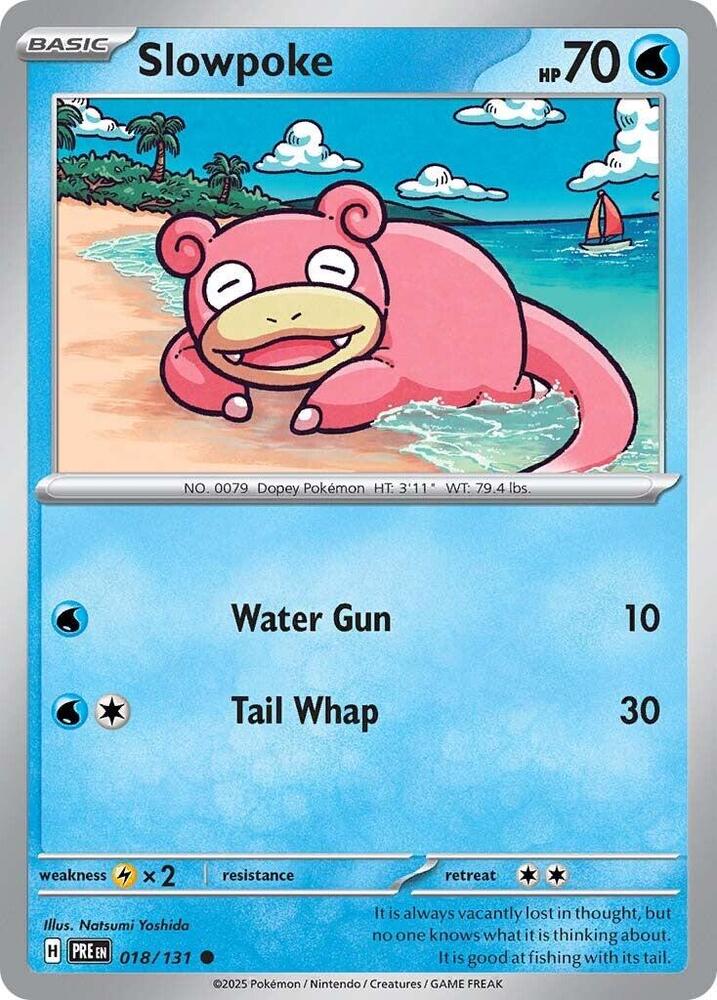 Slowpoke (018/131) [Scarlet & Violet: Prismatic Evolutions] | Galaxy Games LLC