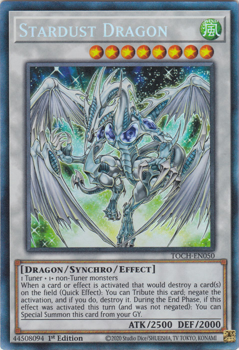 Stardust Dragon [TOCH-EN050] Collector's Rare | Galaxy Games LLC