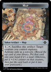 Map // Fungus Double-Sided Token [The Lost Caverns of Ixalan Tokens] | Galaxy Games LLC