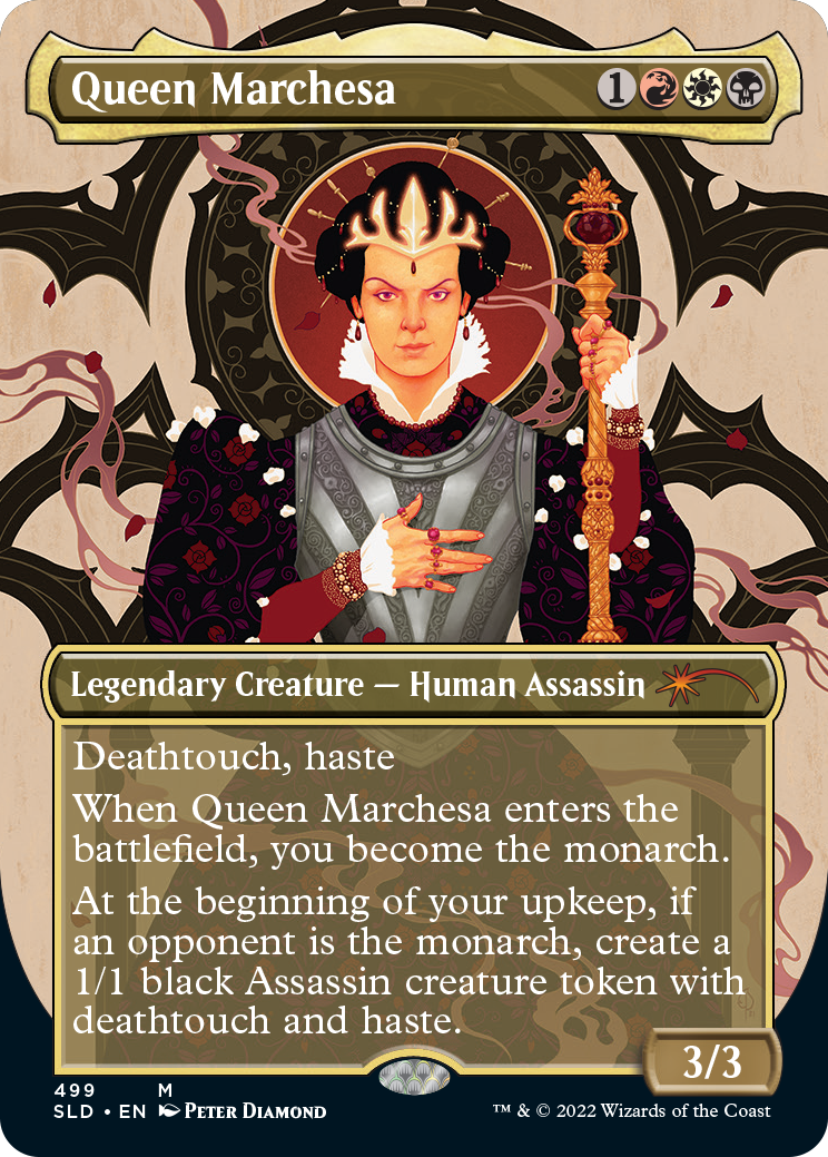 Queen Marchesa (Borderless) [Secret Lair Drop Series] | Galaxy Games LLC