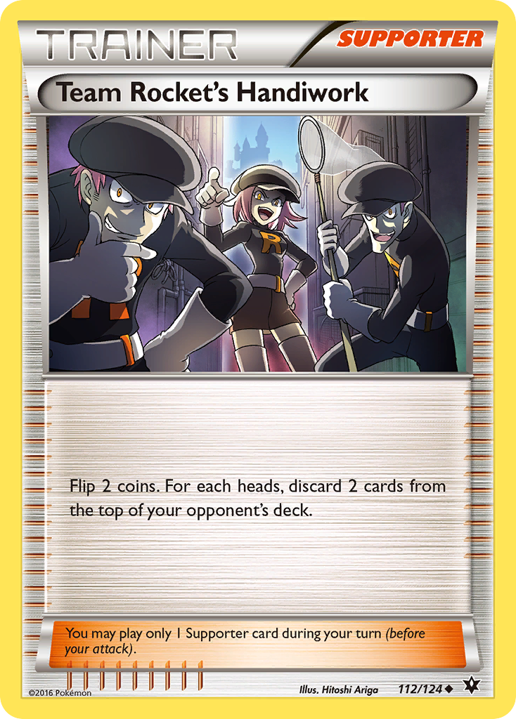 Team Rocket's Handiwork (112/124) [XY: Fates Collide] | Galaxy Games LLC