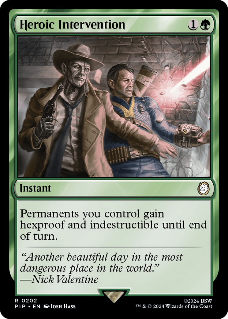 Heroic Intervention [Fallout] | Galaxy Games LLC