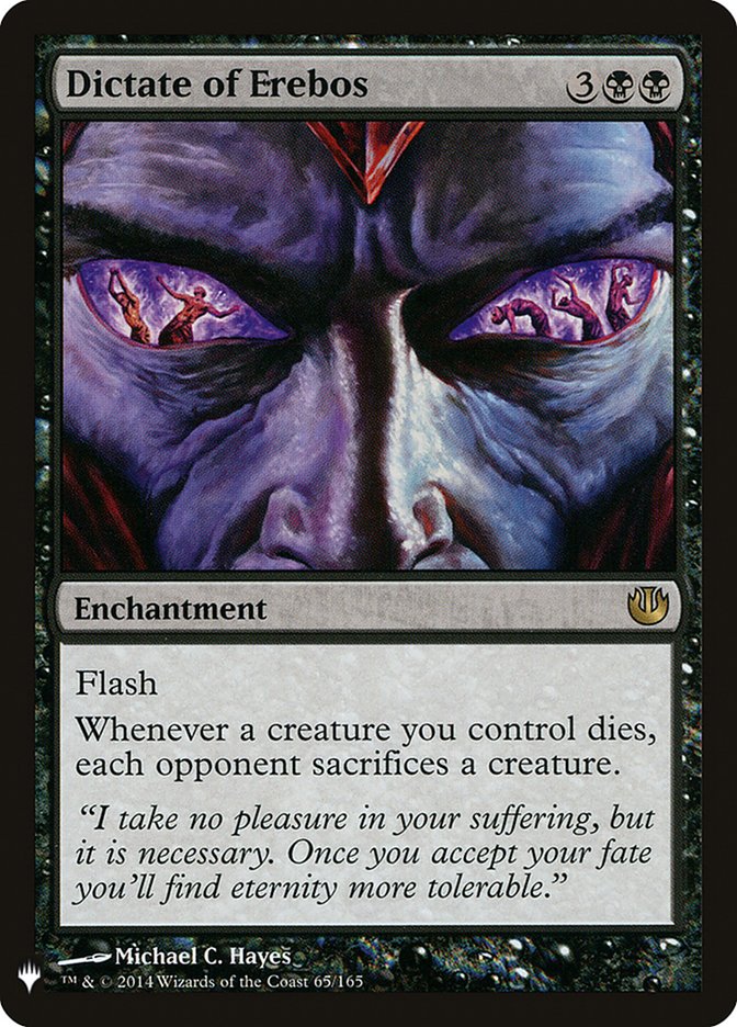 Dictate of Erebos [Mystery Booster] | Galaxy Games LLC