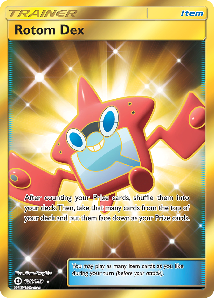 Rotom Dex (159/149) [Sun & Moon: Base Set] | Galaxy Games LLC