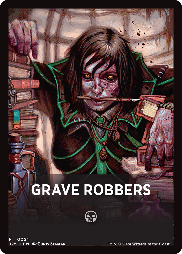 Grave Robbers Theme Card [Foundations Jumpstart Front Cards] | Galaxy Games LLC