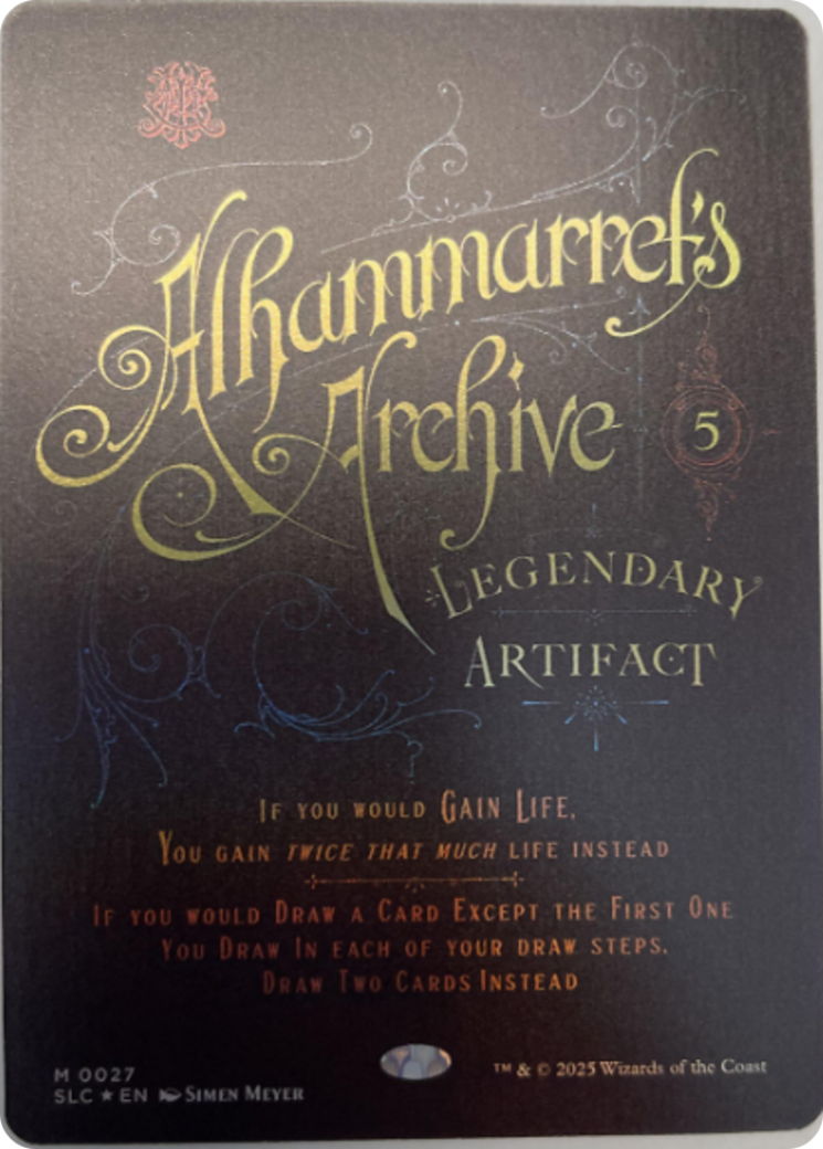 Alhammarret's Archive [Secret Lair Countdown Kit] | Galaxy Games LLC