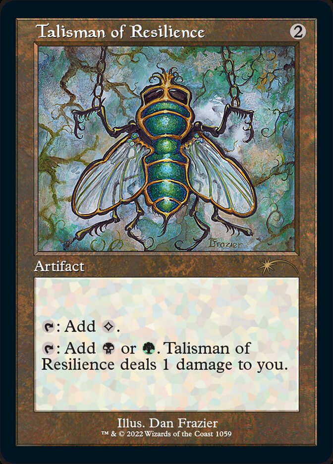 Talisman of Resilience (Foil Etched) [Secret Lair Drop Series] | Galaxy Games LLC
