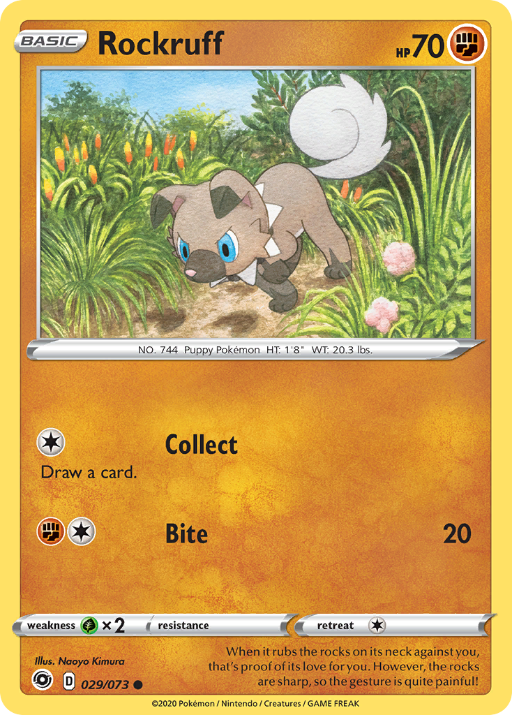 Rockruff (029/073) [Sword & Shield: Champion's Path] | Galaxy Games LLC