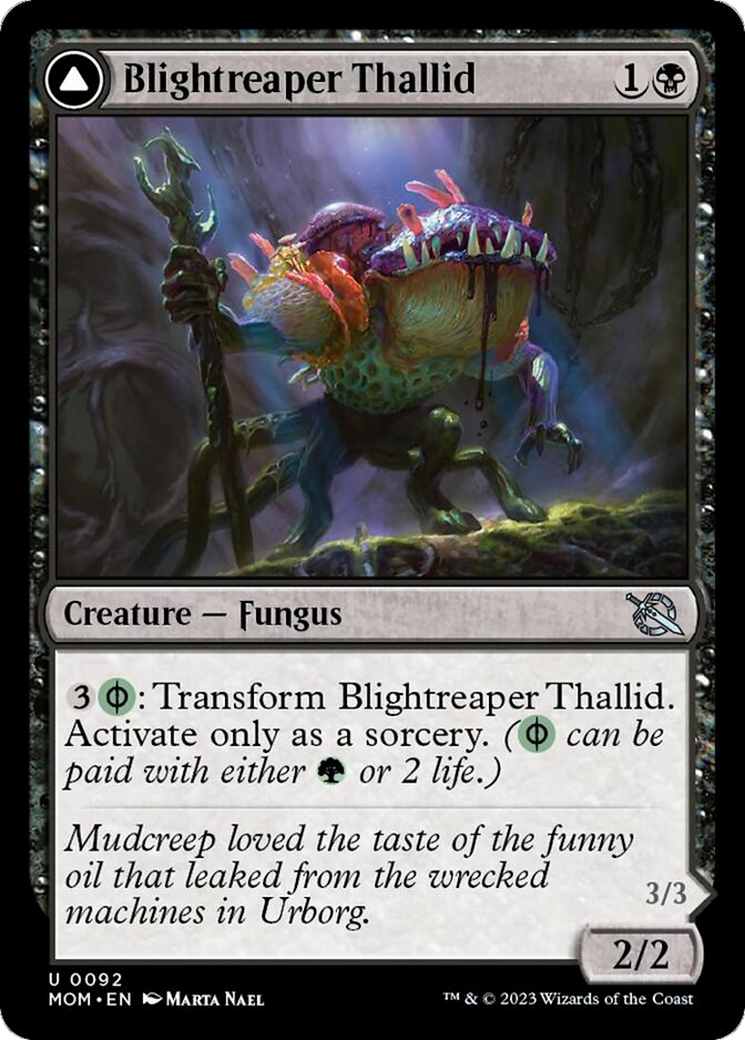 Blightreaper Thallid // Blightsower Thallid [March of the Machine] | Galaxy Games LLC