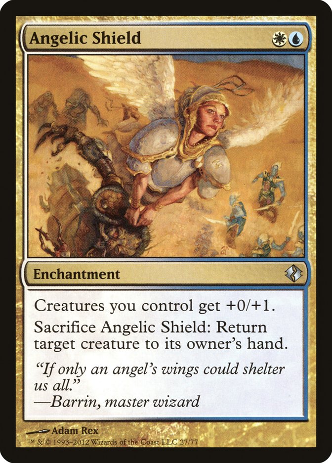 Angelic Shield [Duel Decks: Venser vs. Koth] | Galaxy Games LLC