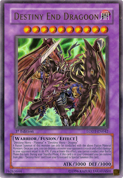 Destiny End Dragoon [LODT-EN042] Ultra Rare | Galaxy Games LLC