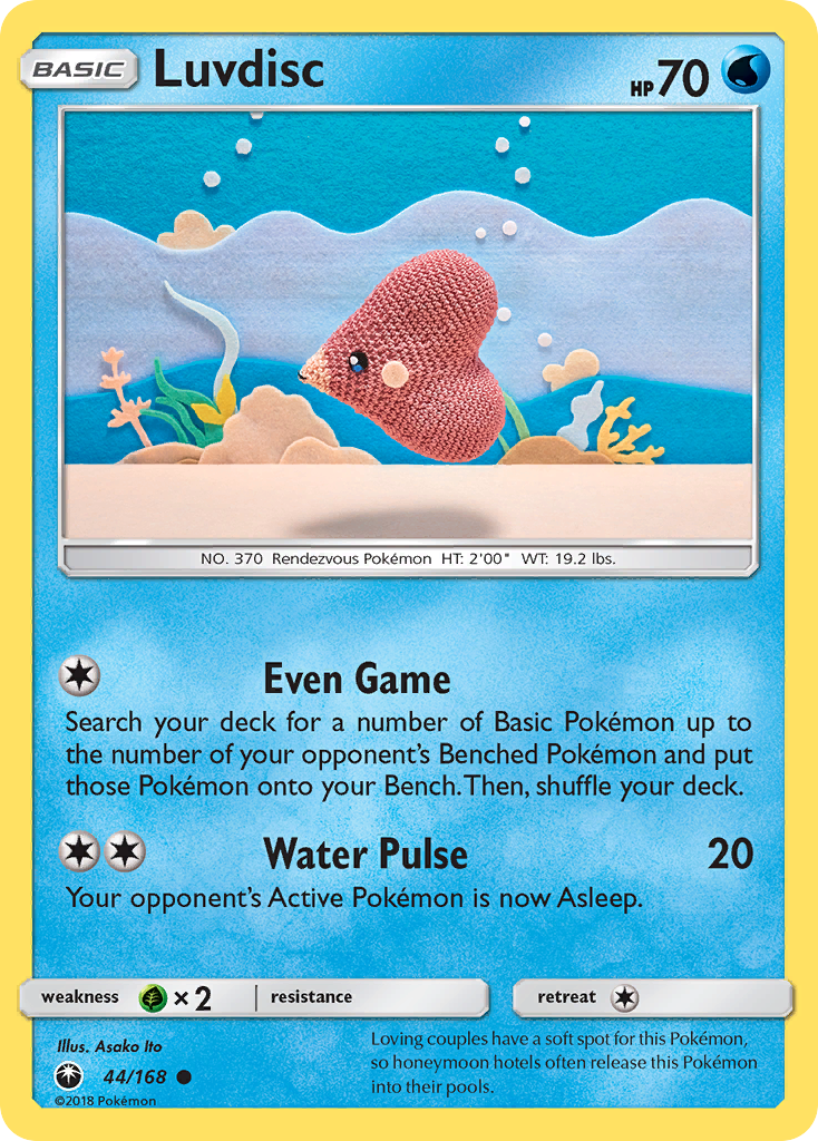 Luvdisc (44/168) [Sun & Moon: Celestial Storm] | Galaxy Games LLC