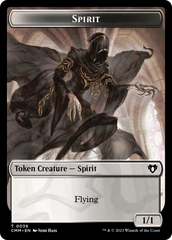 Spirit // Eldrazi Scion Double-Sided Token [Commander Masters Tokens] | Galaxy Games LLC