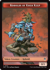 Kobolds of Kher Keep // Map Double-Sided Token [Reality Fracture Commander Tokens] | Galaxy Games LLC