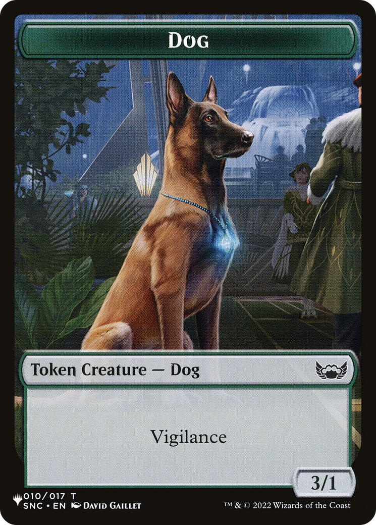 Shapeshifter // Dog Double-Sided Token [The List] | Galaxy Games LLC