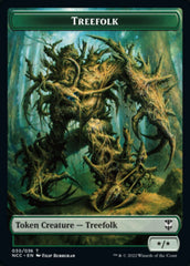 Treefolk // Spider Double-Sided Token [Streets of New Capenna Commander Tokens] | Galaxy Games LLC