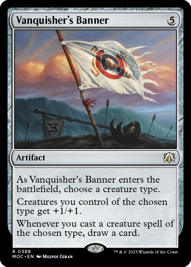 Vanquisher's Banner [March of the Machine Commander] | Galaxy Games LLC