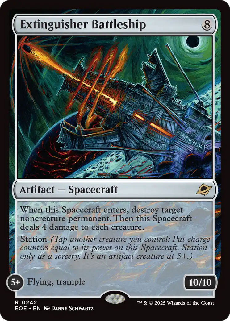 Extinguisher Battleship [Edge of Eternities] | Galaxy Games LLC