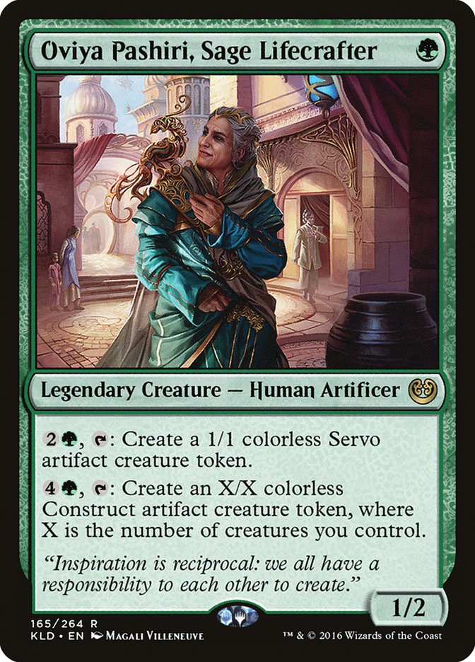 Oviya Pashiri, Sage Lifecrafter [Kaladesh] | Galaxy Games LLC