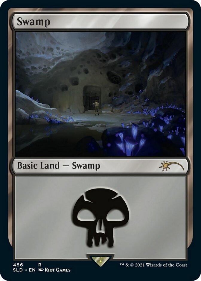 Swamp (486) [Secret Lair Drop Series] | Galaxy Games LLC