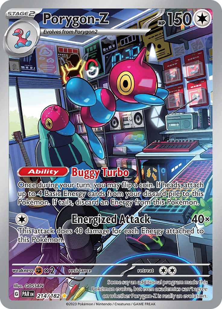 Porygon-Z (214/182) [Scarlet & Violet: Paradox Rift] | Galaxy Games LLC