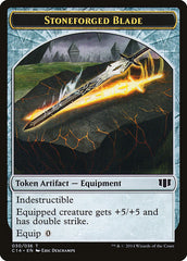 Stoneforged Blade // Germ Double-Sided Token [Commander 2014 Tokens] | Galaxy Games LLC