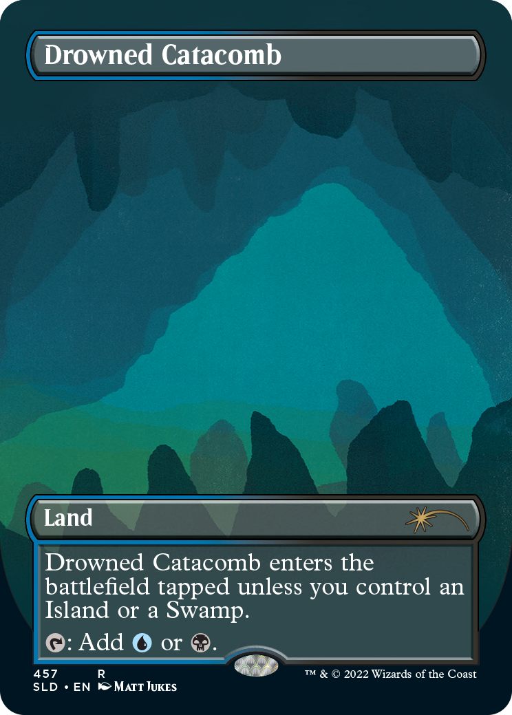Drowned Catacomb (Borderless) [Secret Lair Drop Series] | Galaxy Games LLC